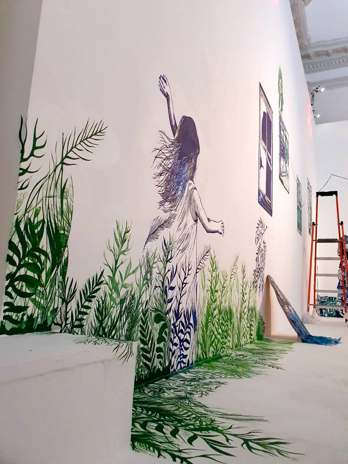 fresque Comme un jardin, 2020