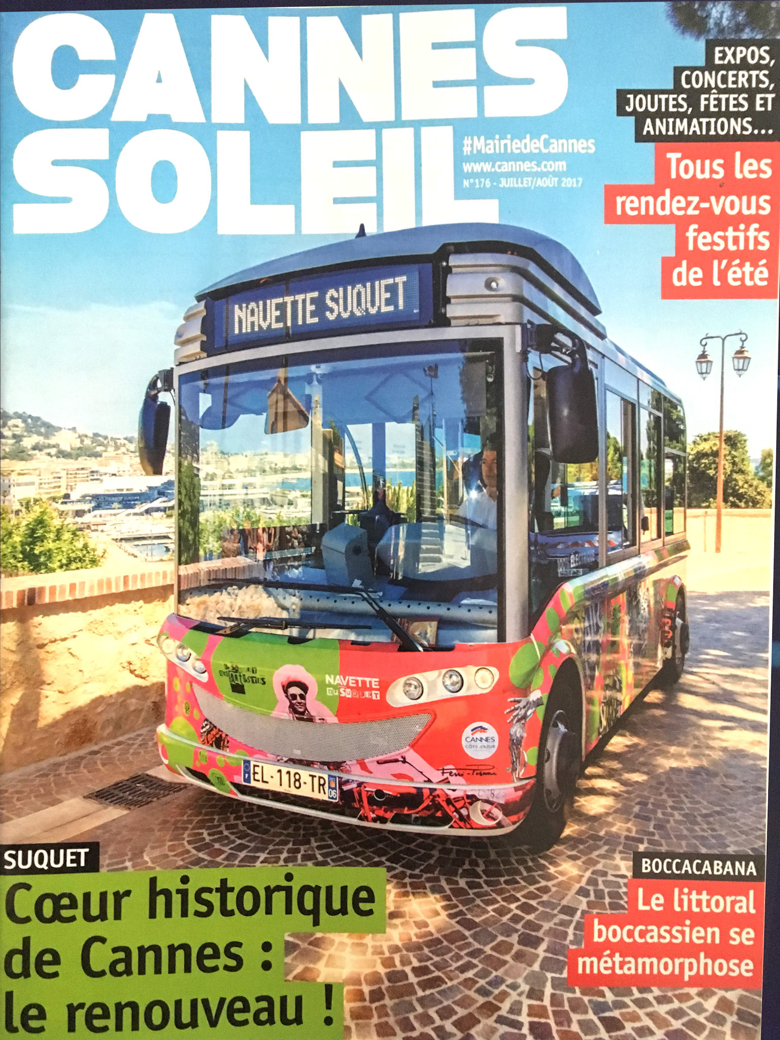 Cannes Soleil, juillet/août 2017