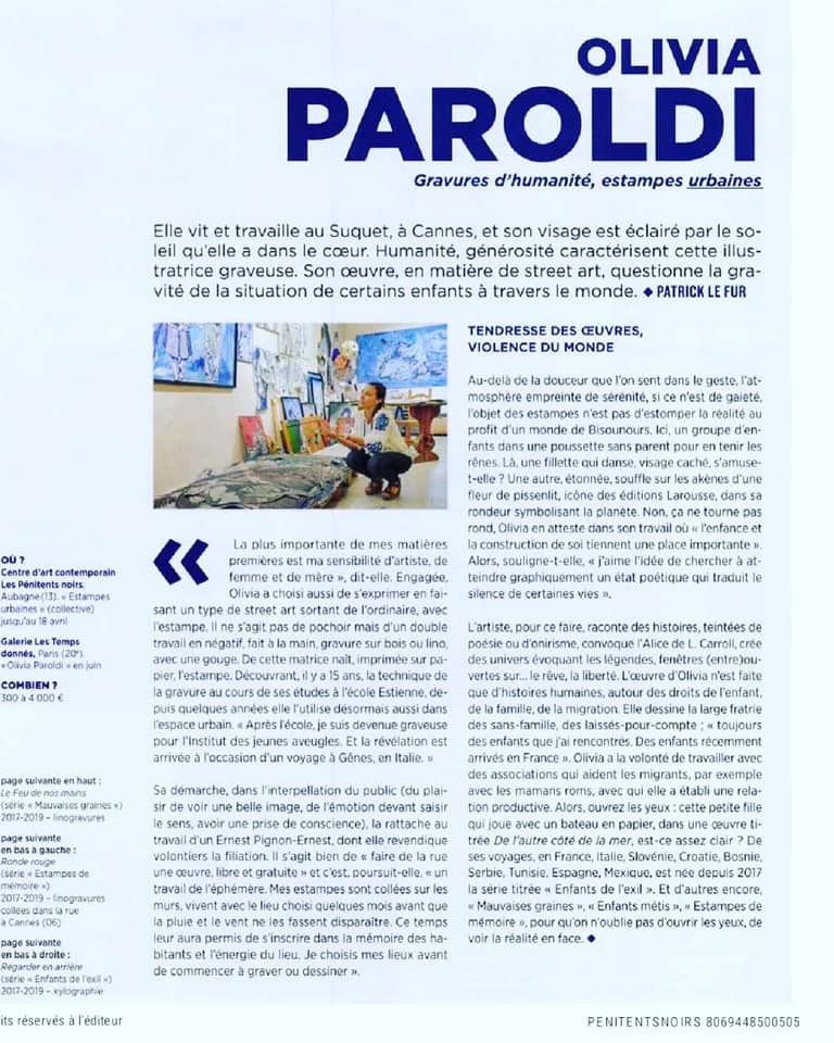 Artension, Avril 2020