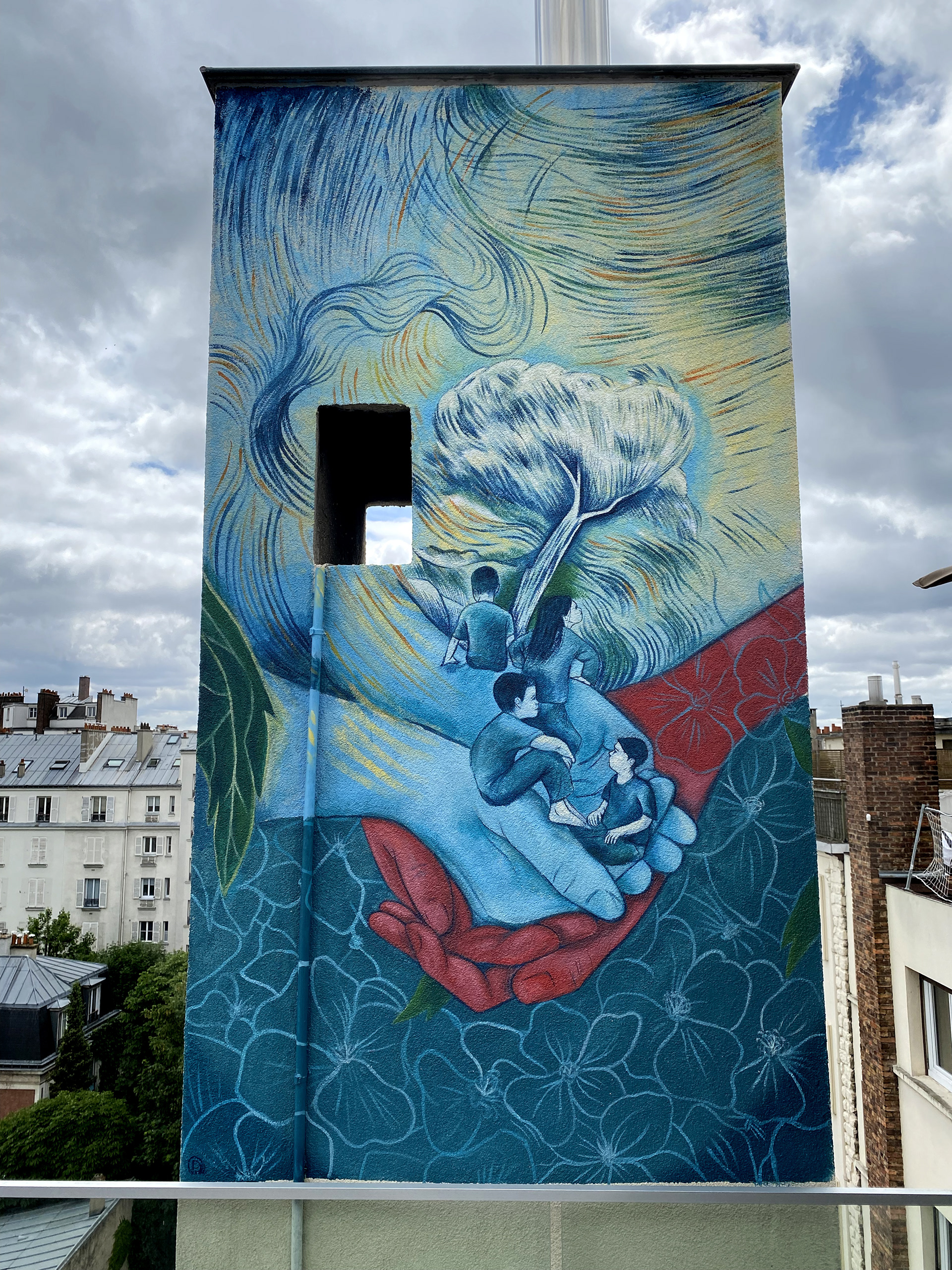 Mur privé, Neuilly 2023