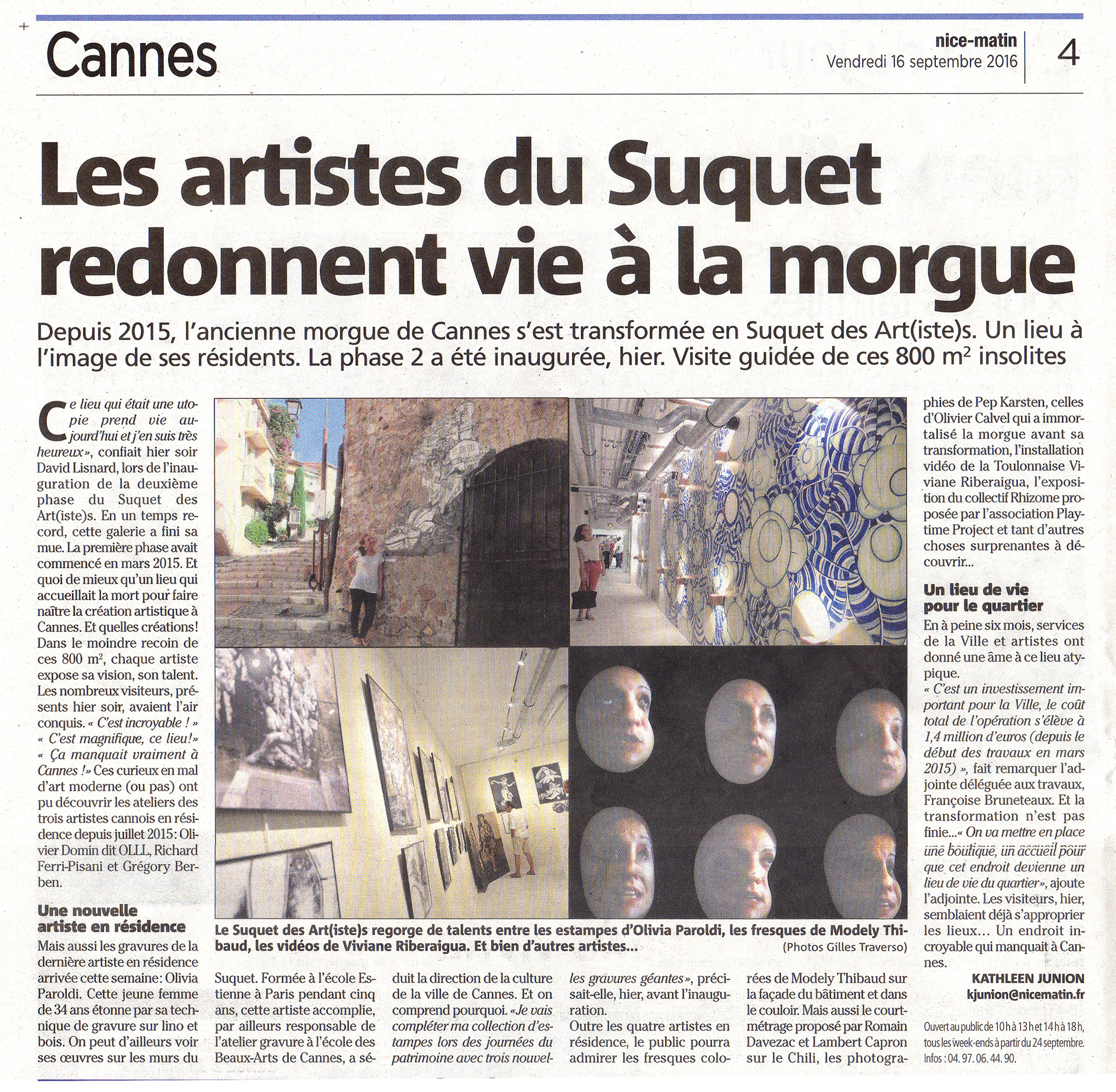 Nice-Matin septembre 2016