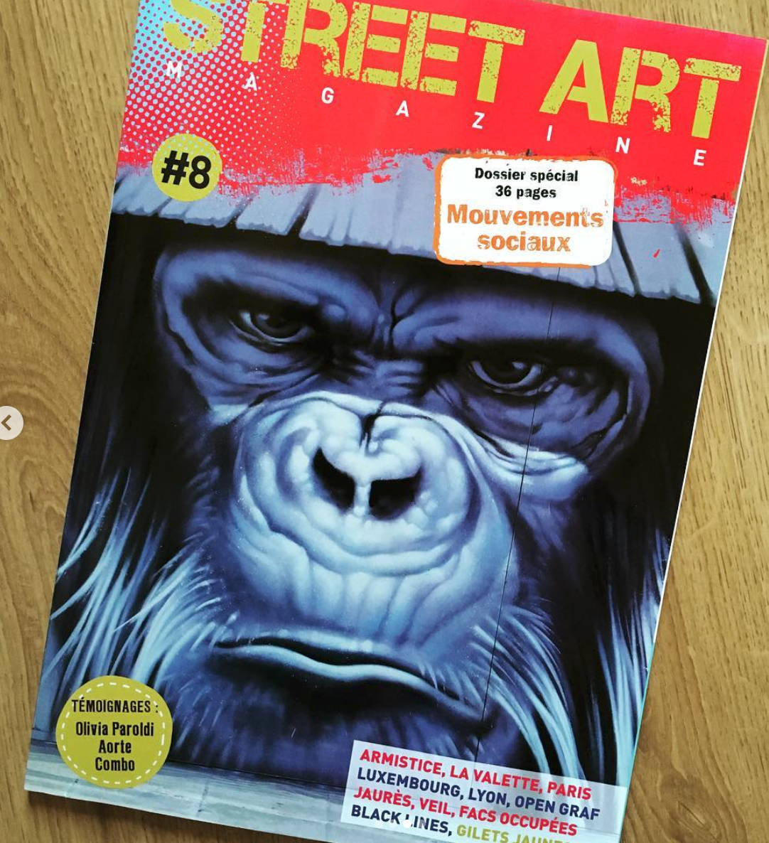 Street Art Mag, Avril 2019