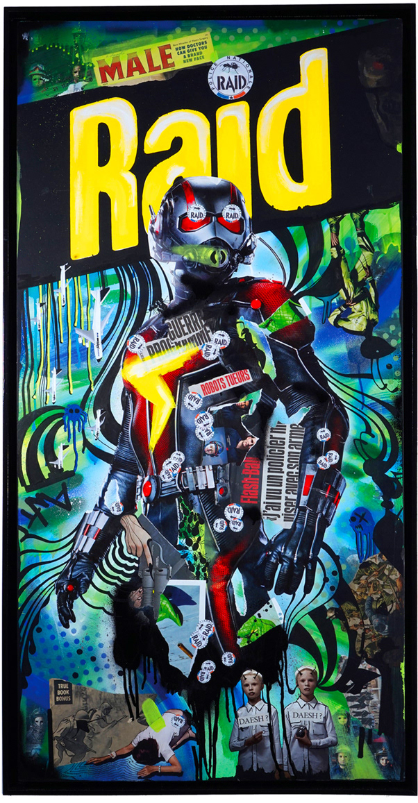 RAID - 145x75cm - 1300€