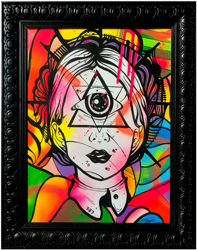 HEROIQUE - 48x38cm - 500€