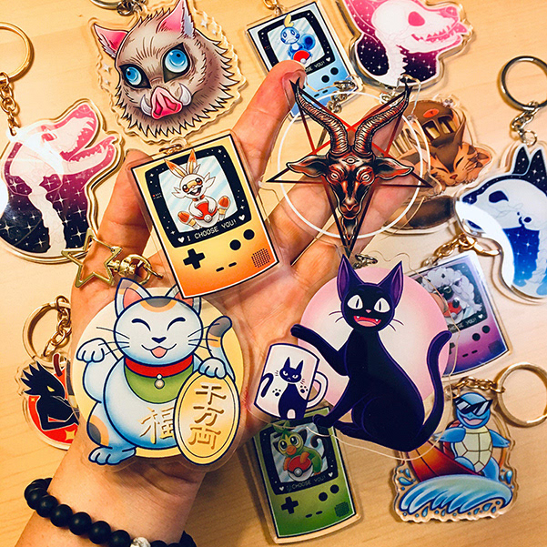 Preview of the various charms I have