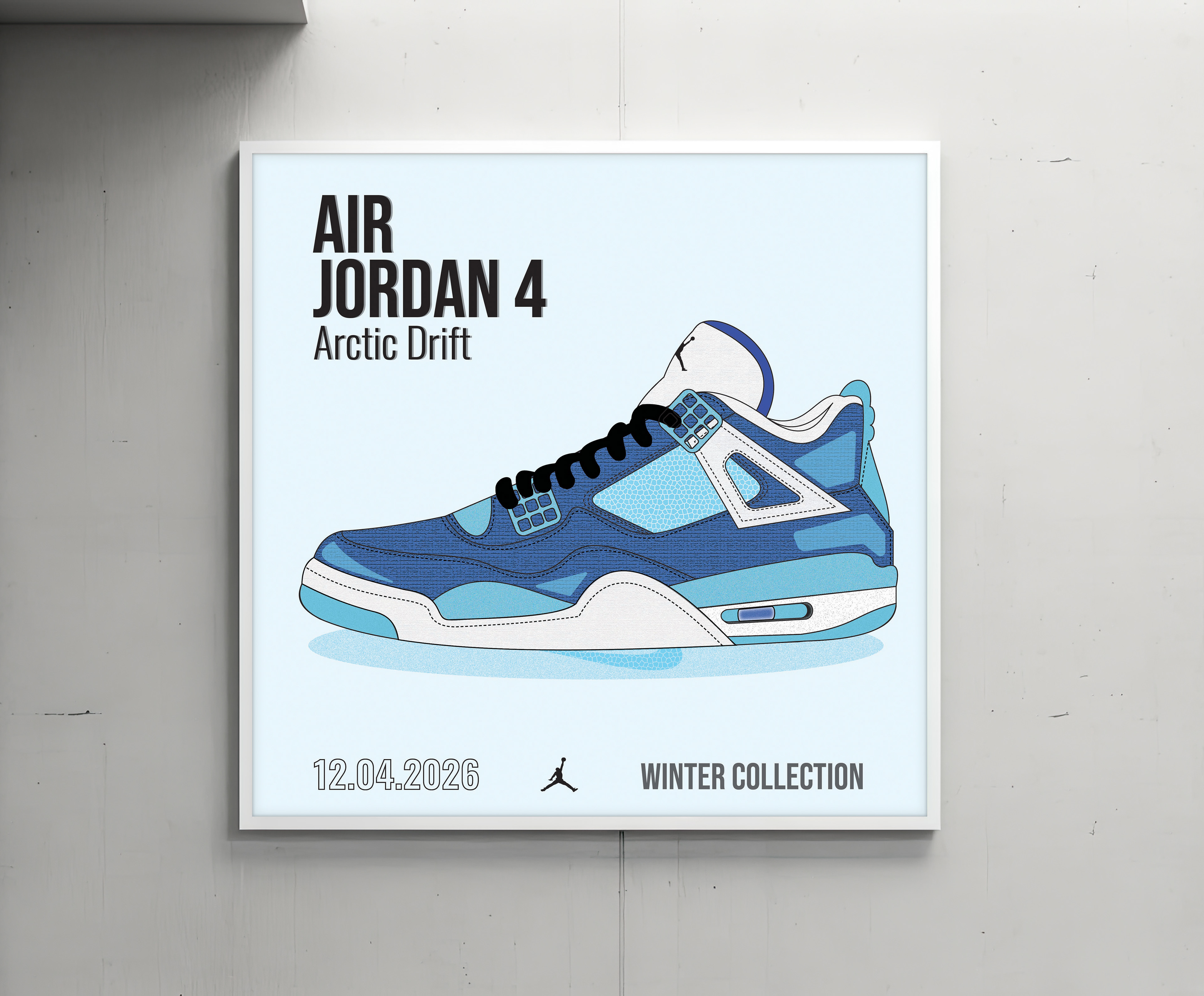 Air Jordan 4 Poster