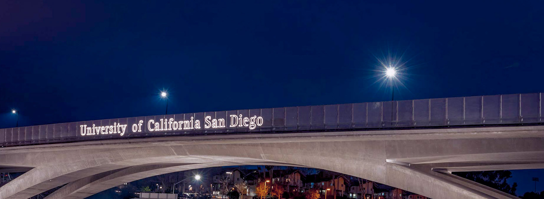 GILMAN BRIDGE, UNIVERSITY OF CALIFORNIA, SAN DIEGO