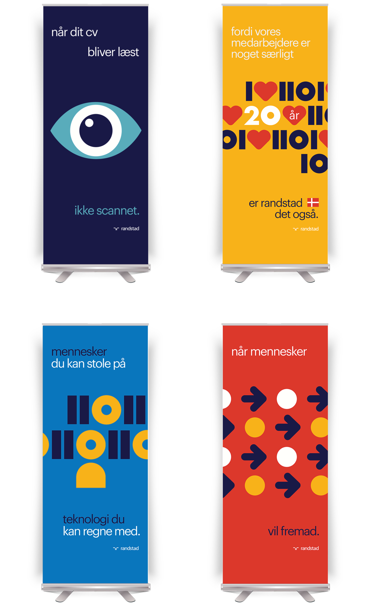 Grafisk design af roll ups