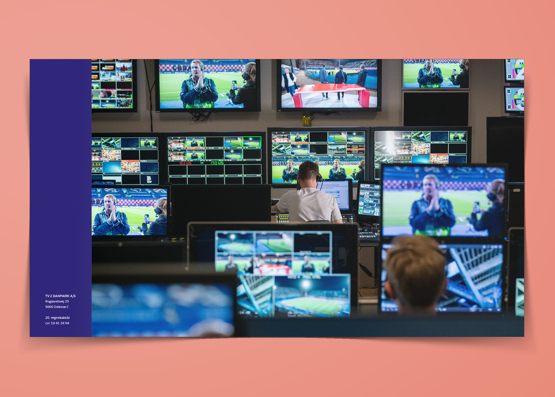 Bagside til TV 2s Ansvarlighedsrapport