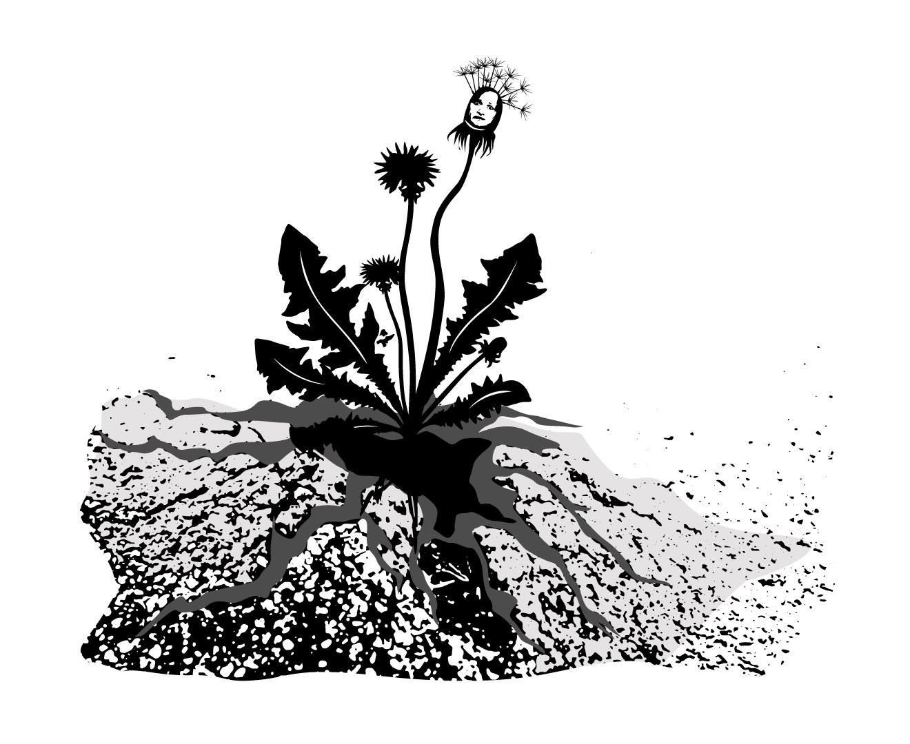 Grafiker og illustrator Maja Blarke for RUC Paper
