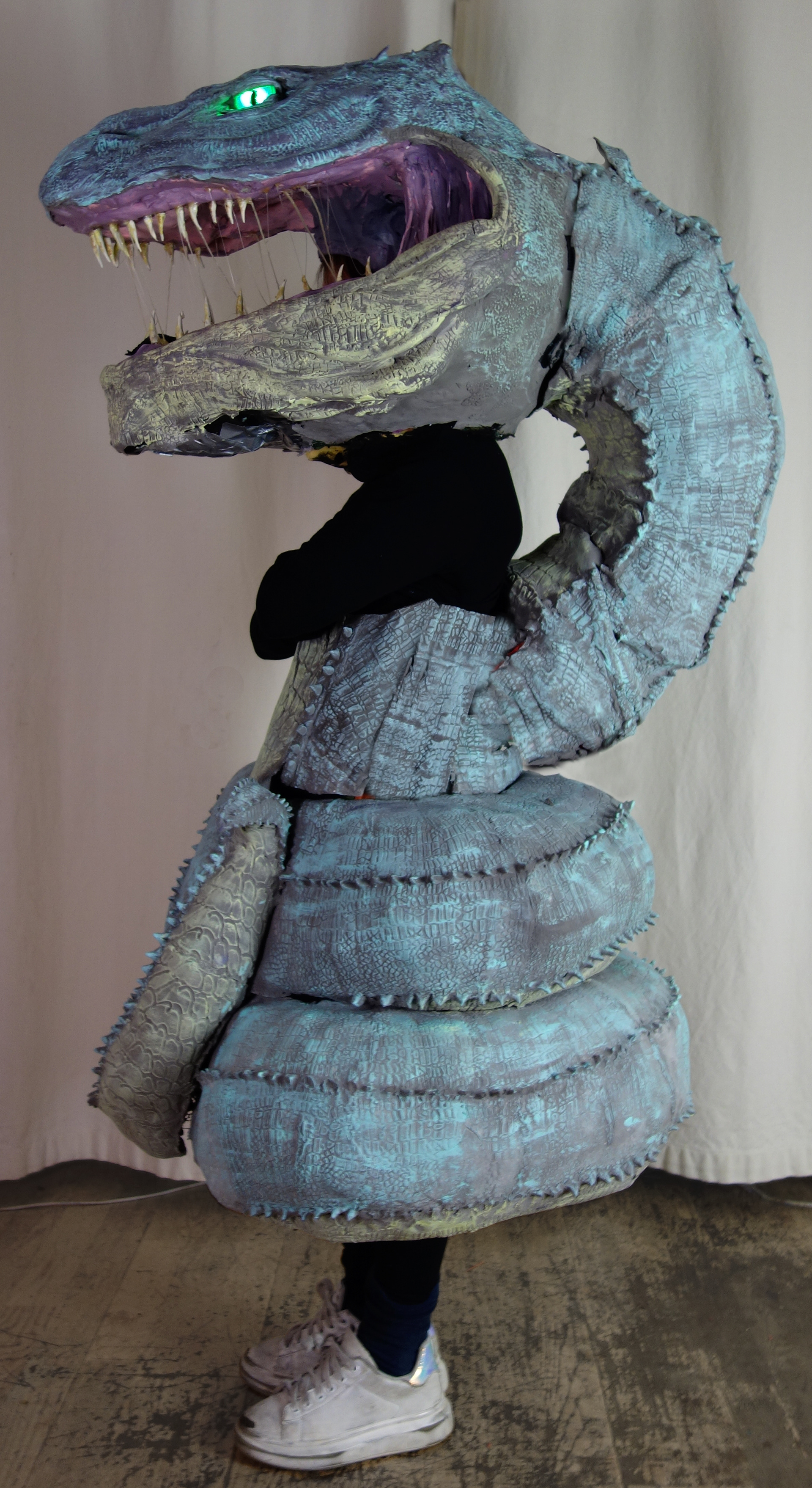 the basilisk from the side
