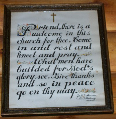 St. Christopher's Welcome; August 5, 2007