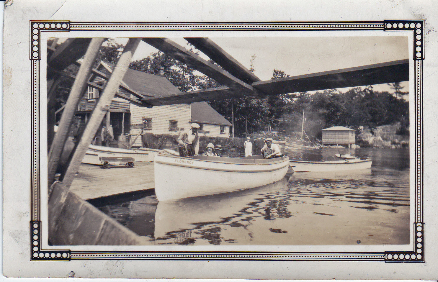 Boats at Barren Island 1928 - Roger Hannah