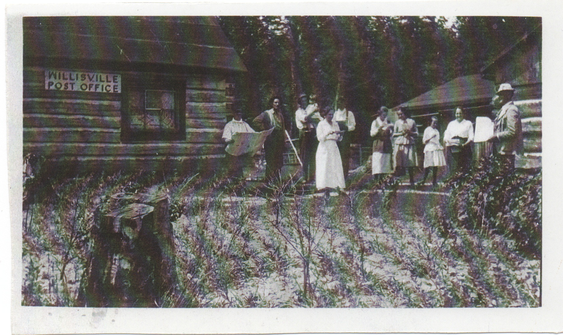 willisville post office 1919 - willis family archives