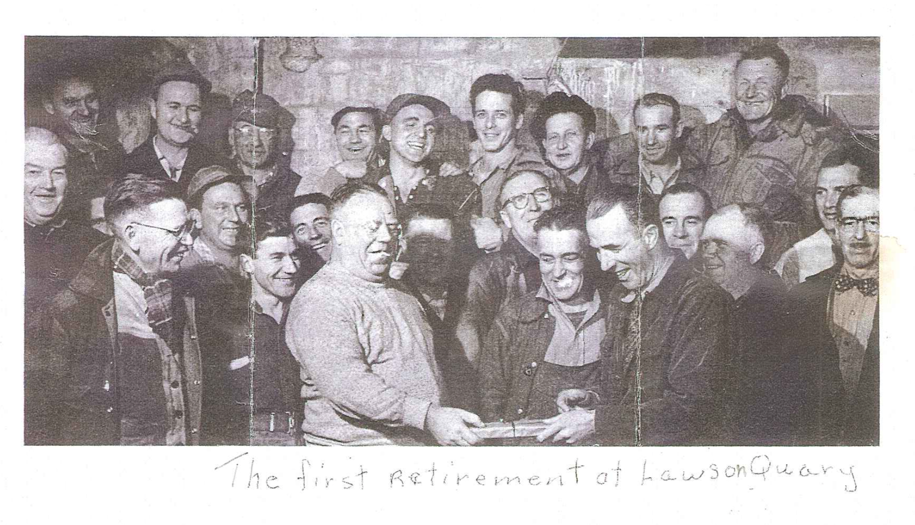 first retirement at lawson quarry