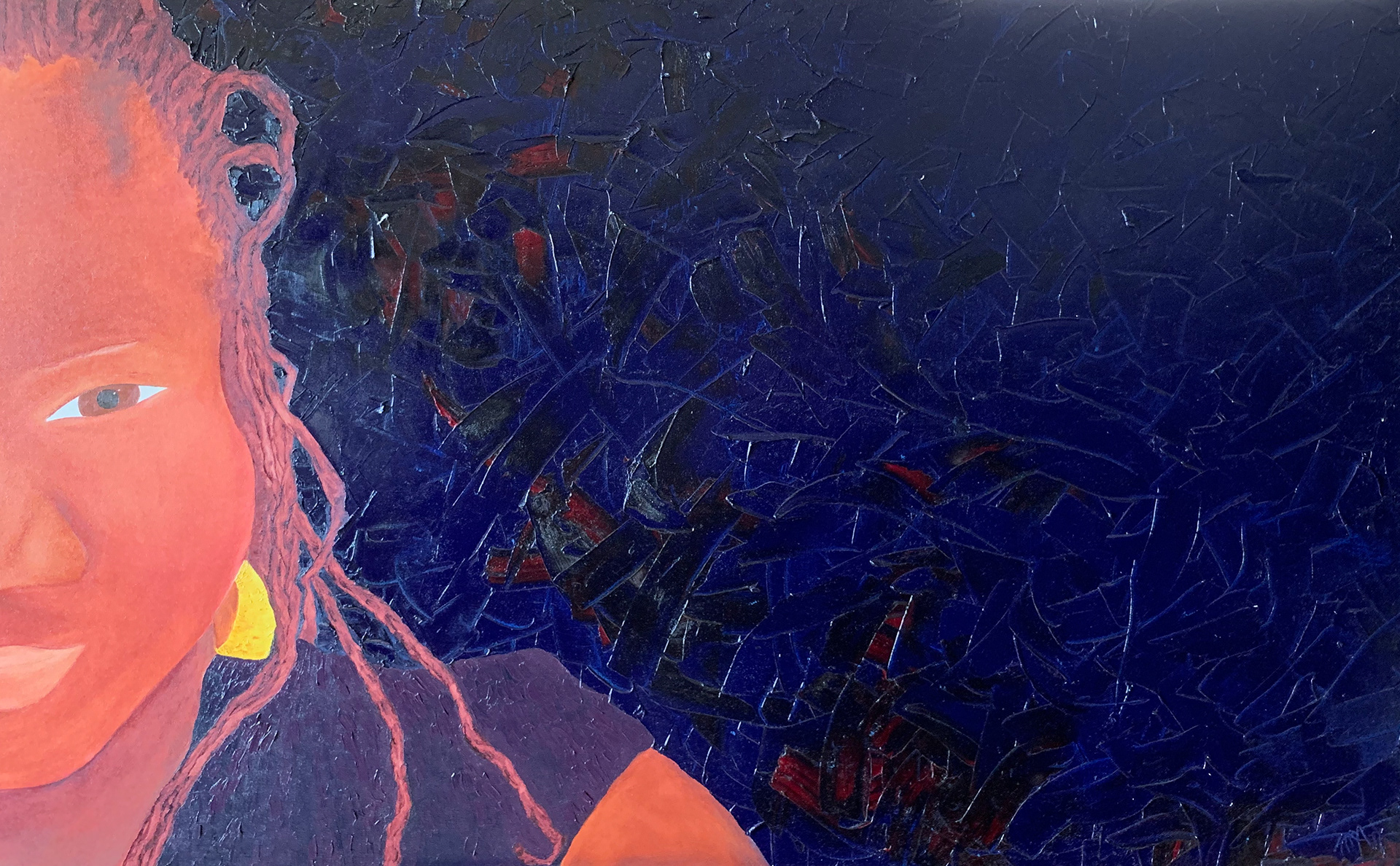 Teisha Sherna Brown 30X48