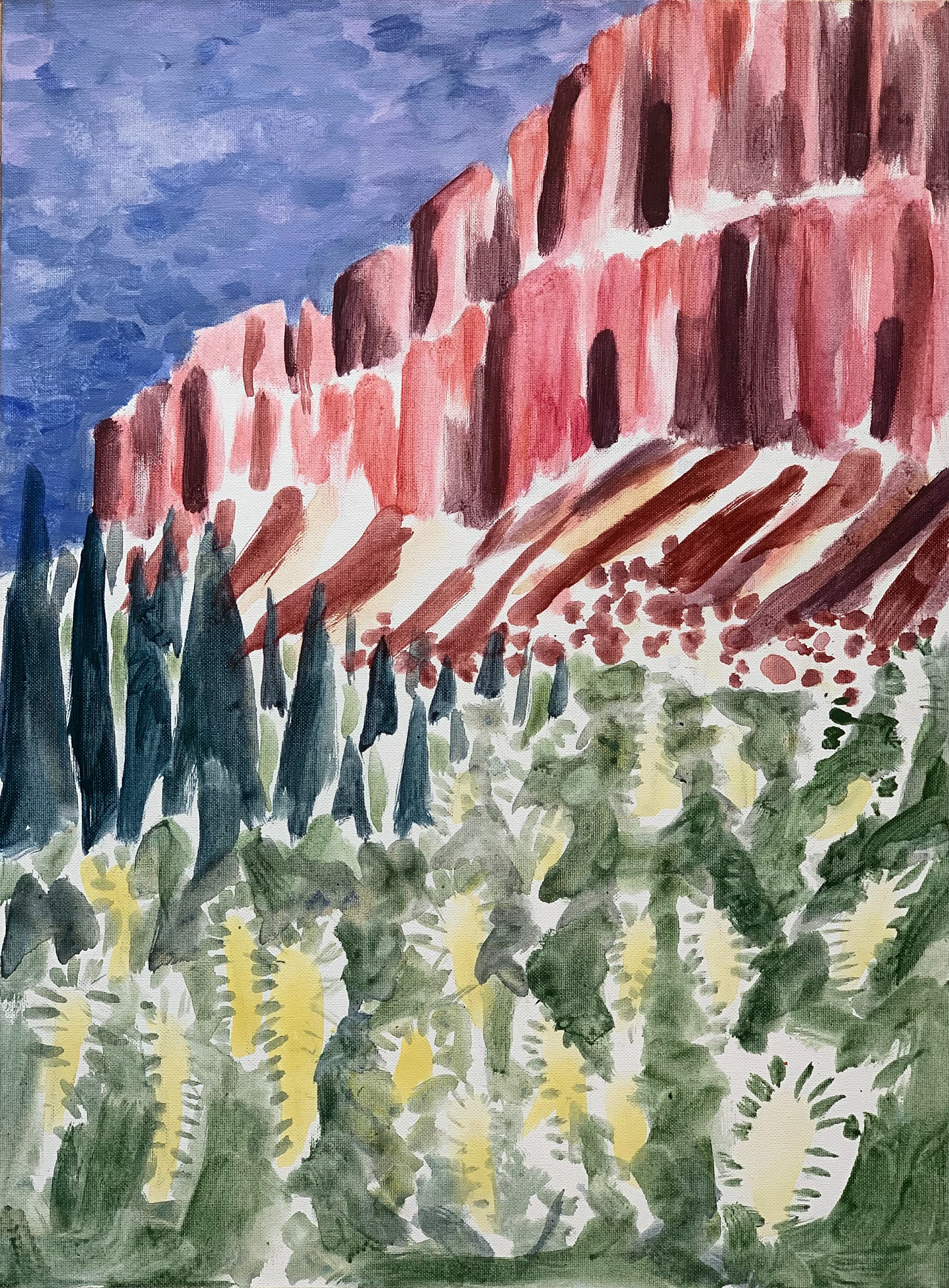 Valley of Red 18X24