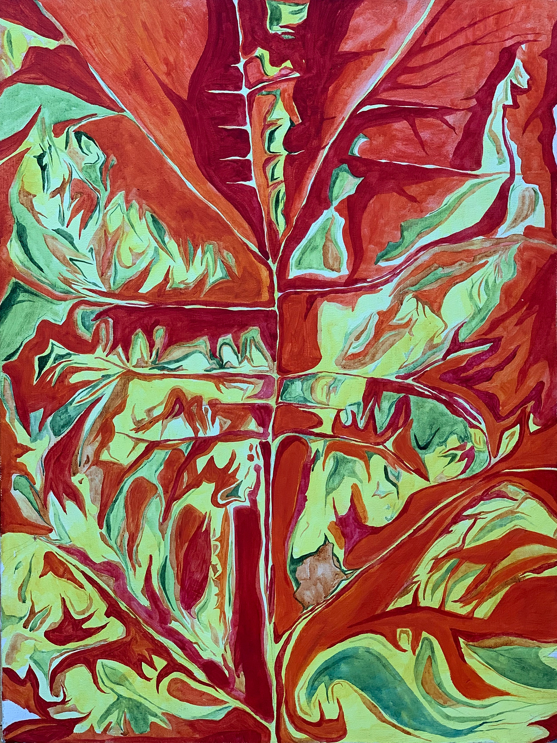 Anatomy of a Leaf 18X24