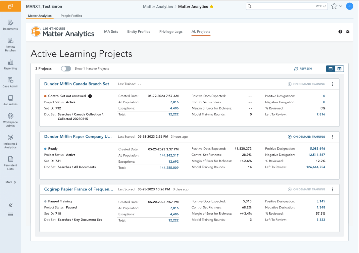 Active Learning — Card View