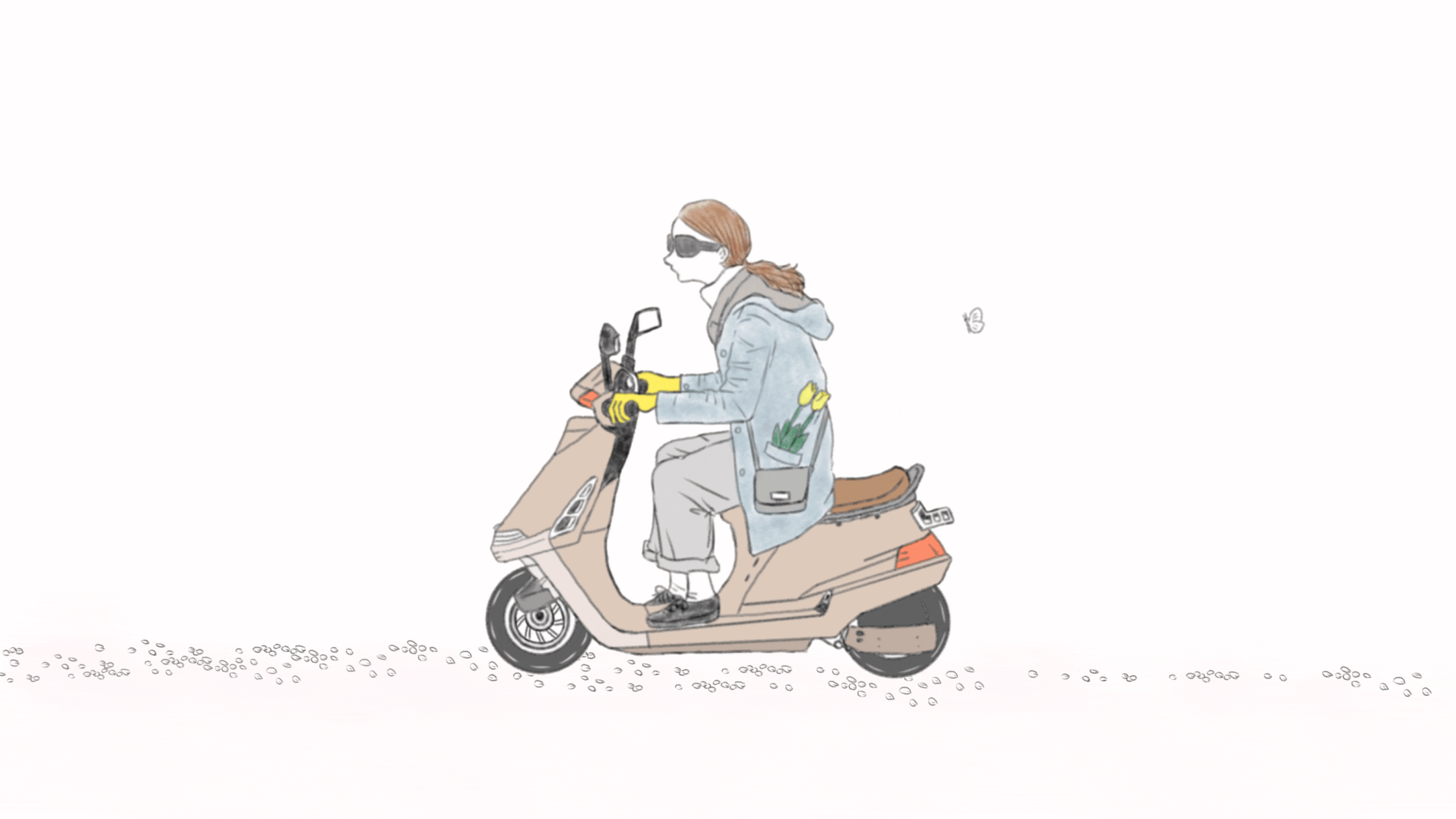アニメーション 動画制作 イラストレーター バイク 山形 鶴岡