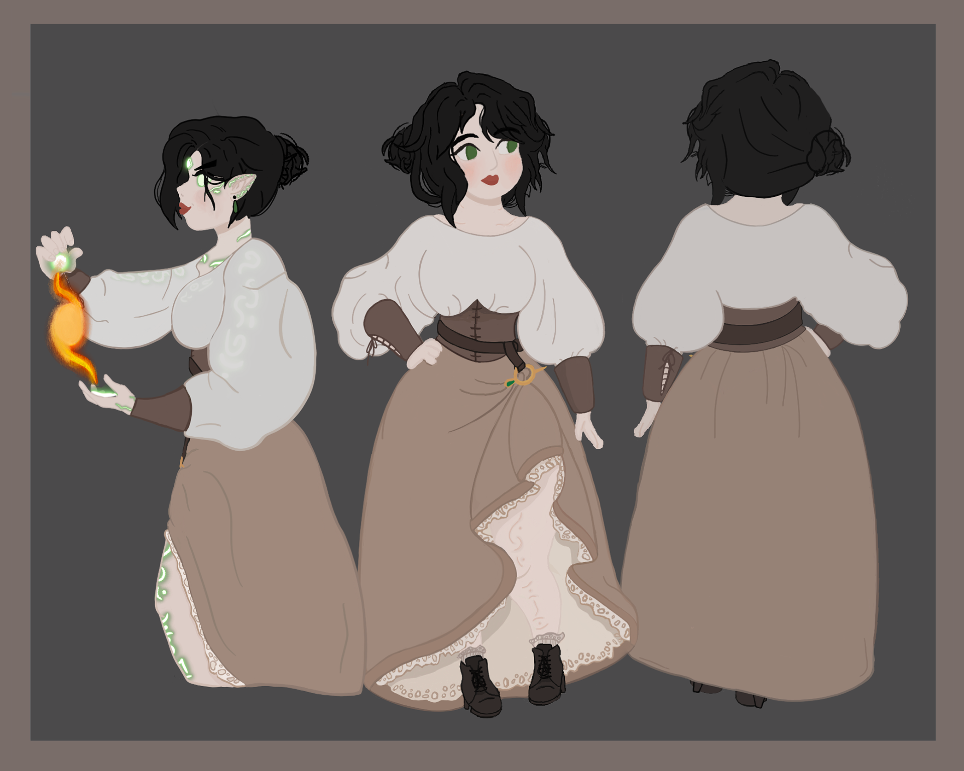 Dungeons & Dragons Original Character Design - Sage (2024)