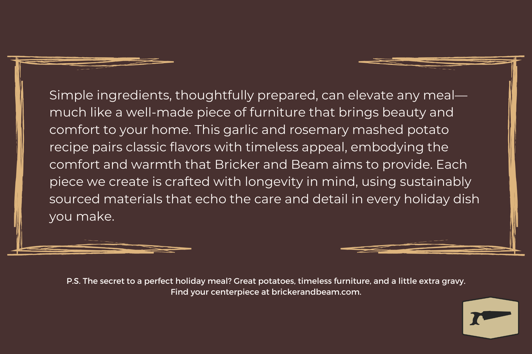Recipe card (back)