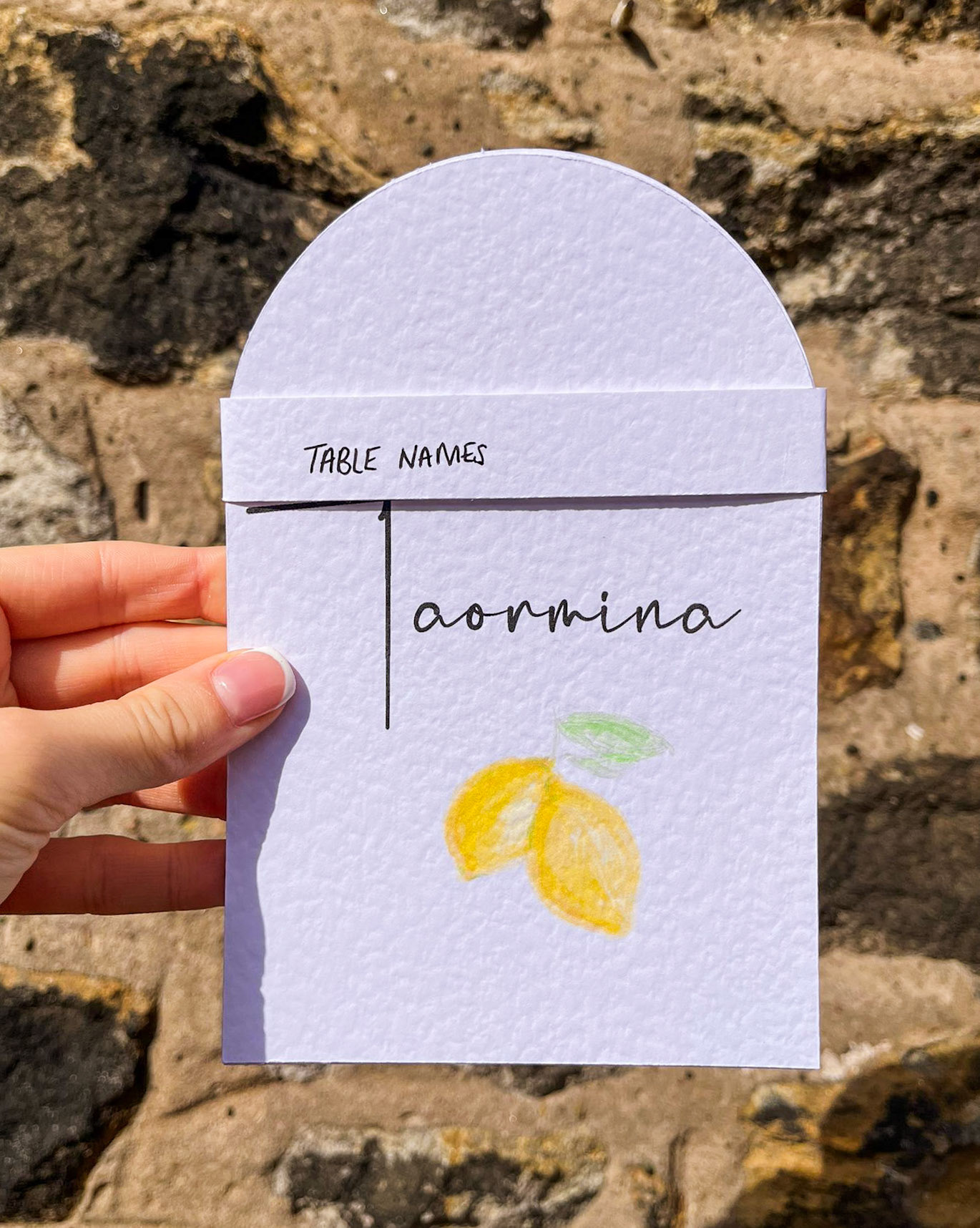 TABLE NAME