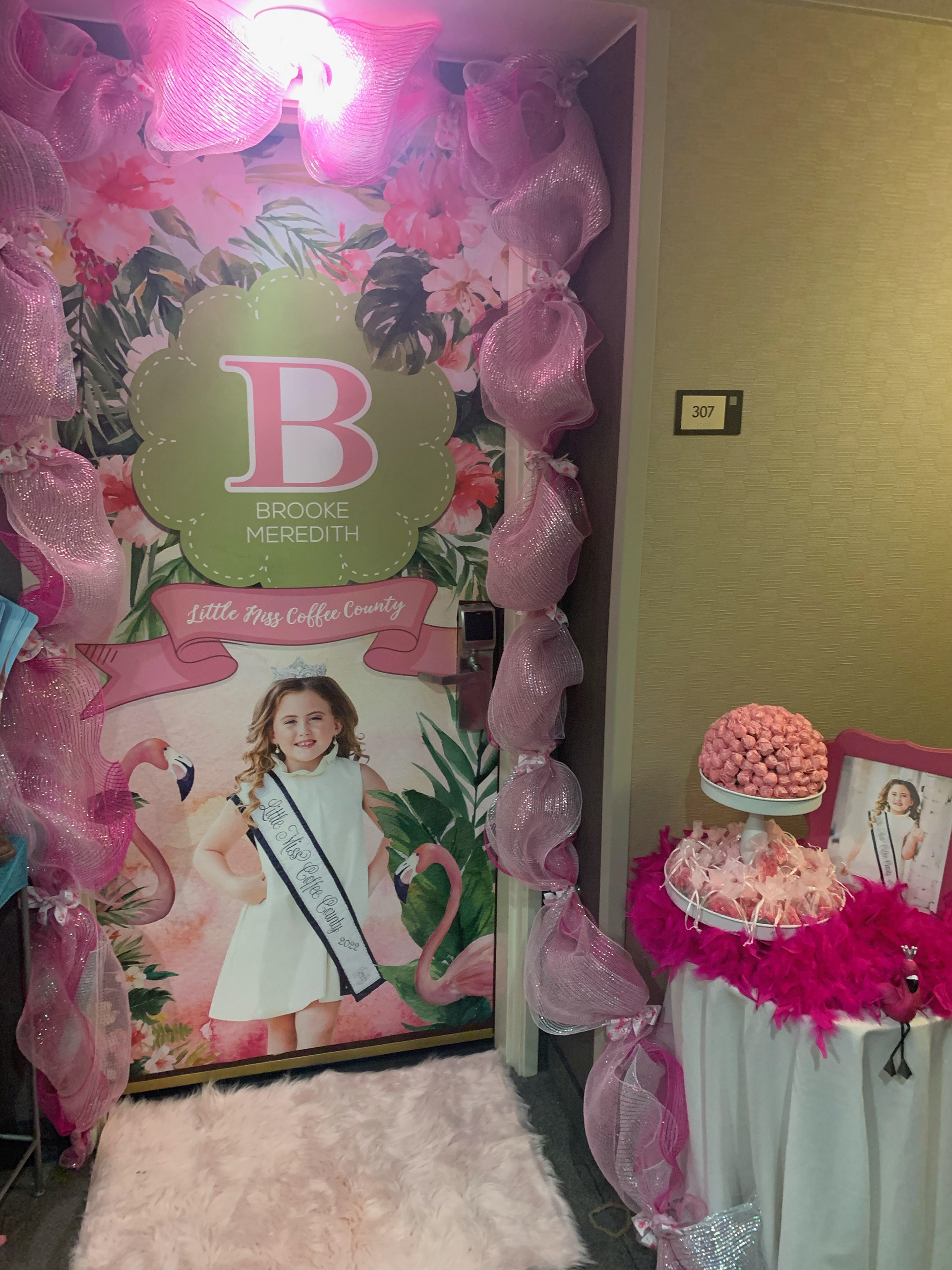 Pageant Door Poster Halli