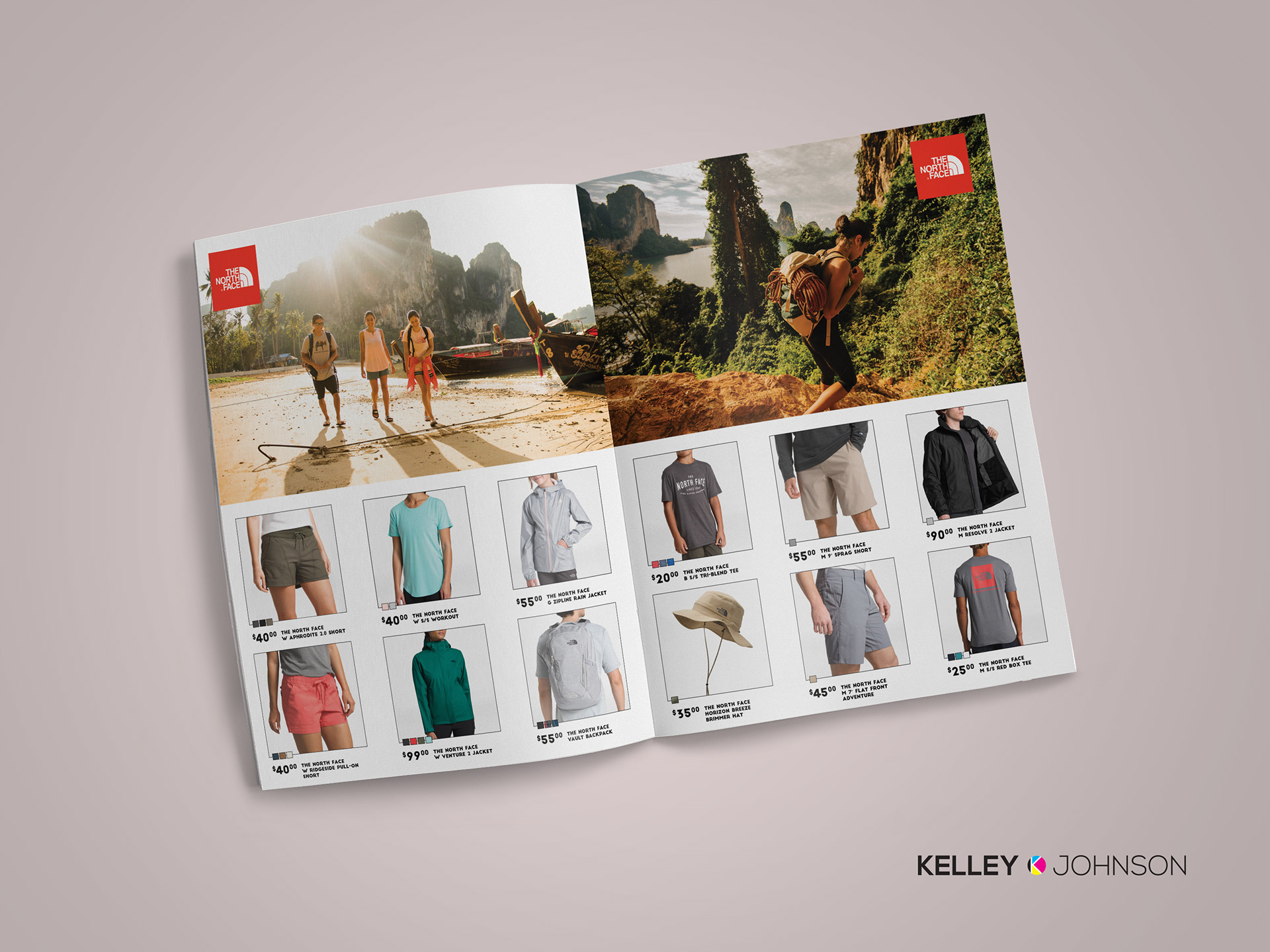 The North Face Catalog Ad