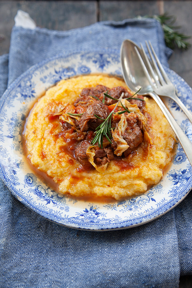 Lambstew & polenta 001