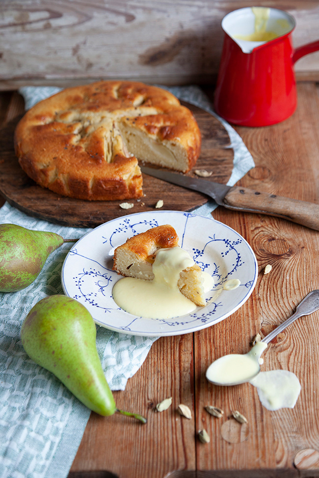 pear cardamom cake 001
