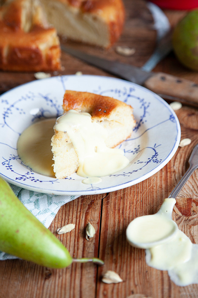pear cardamom cake 006
