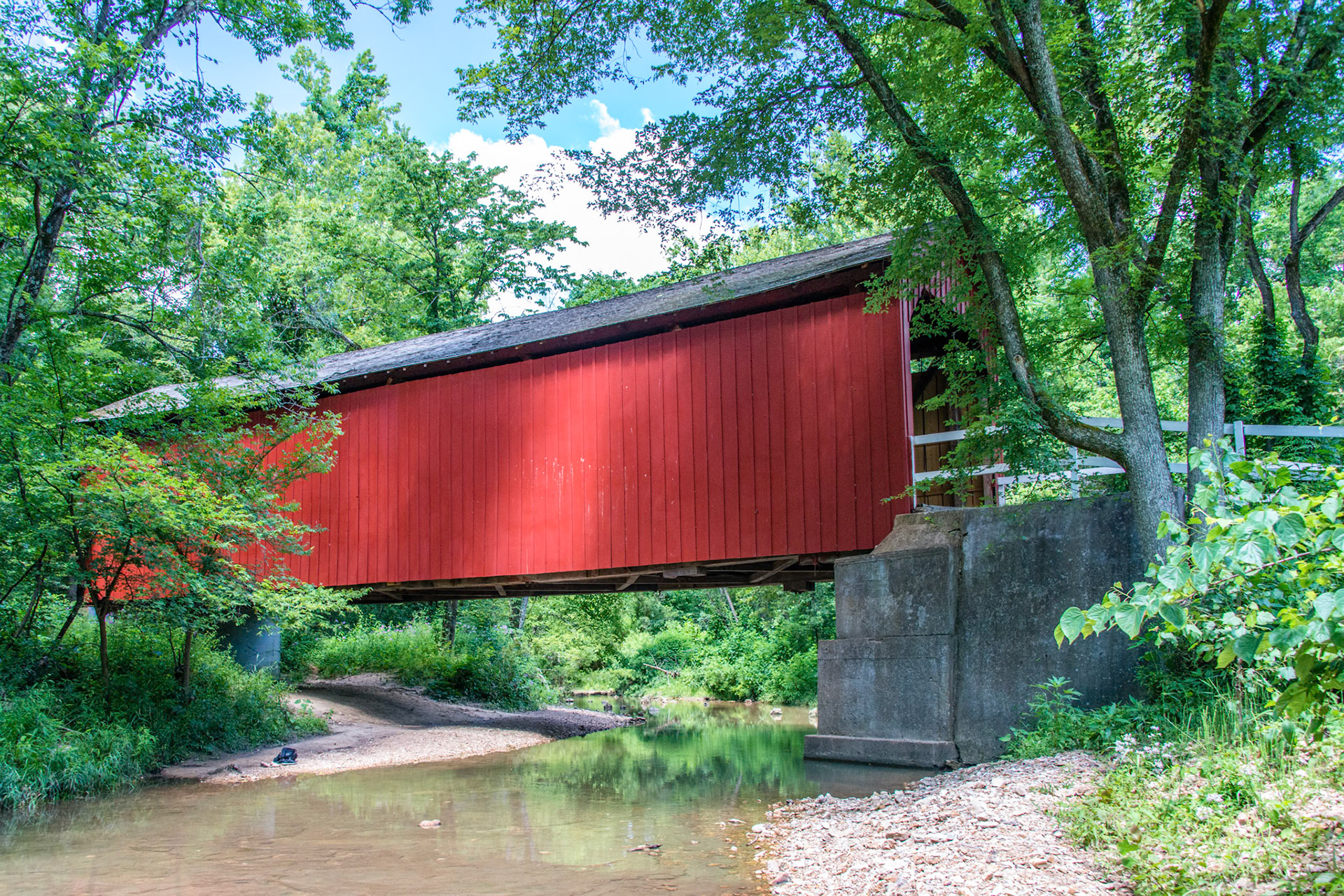 Sandy Creek Covered Bridge, Hillsboro, MO