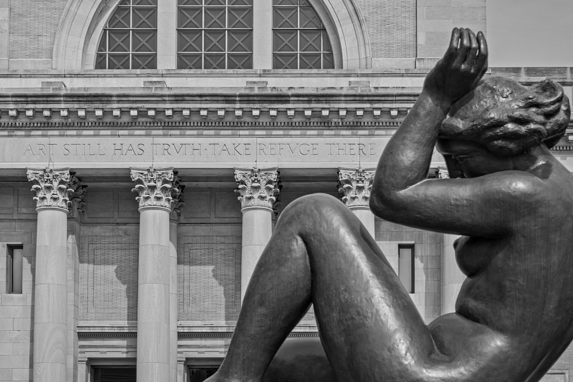 Art Still Has Truth, St Louis Art Museum in Forest Park