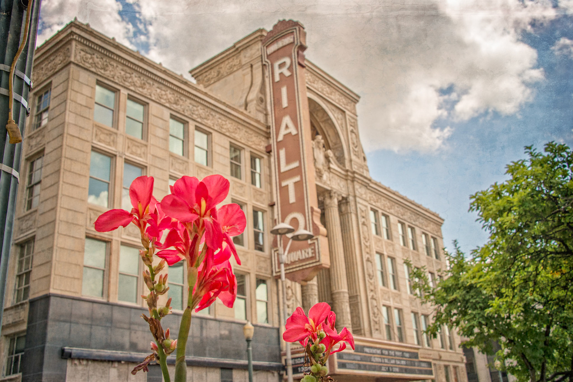 The Rialto, or "Palace for the People" was opened in 1926, at the peak of Joliet, IL's industrial era. The Great Depression arrived shortly afterwards, a time when entertainers helped patrons escape their economic worries.