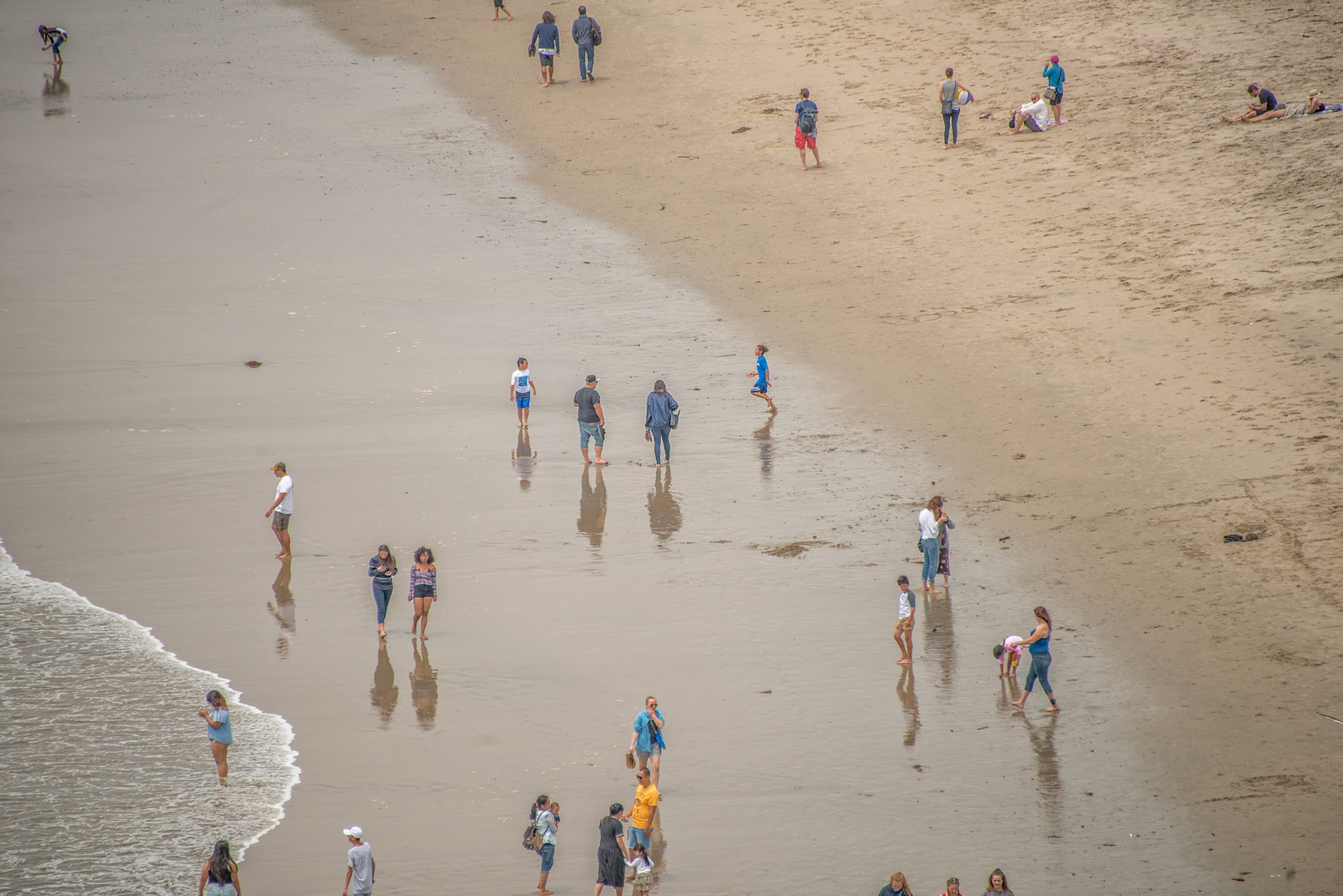 Santa Monica Beachgoers