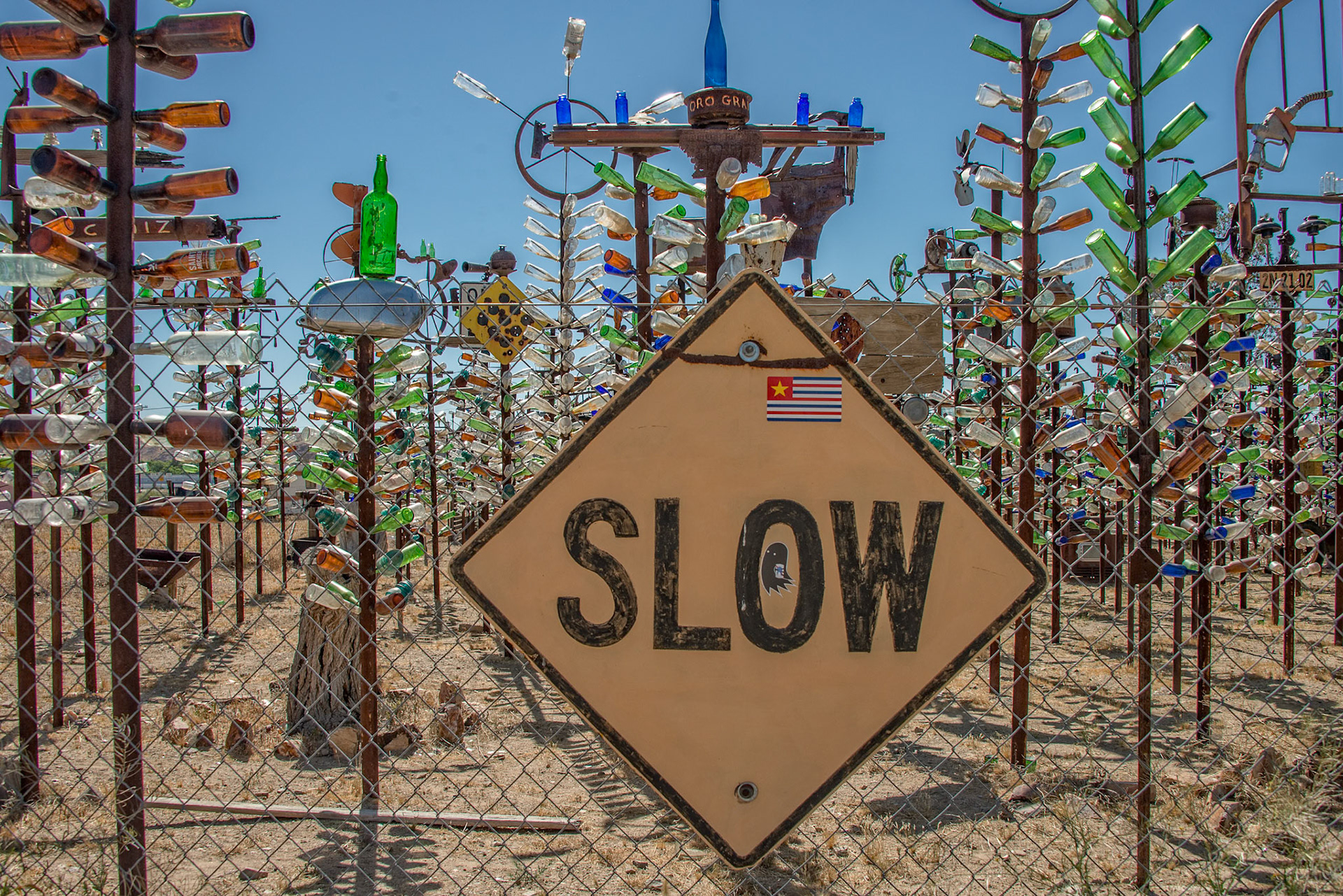 Elmer's Bottle Tree Ranch; Barstow, California