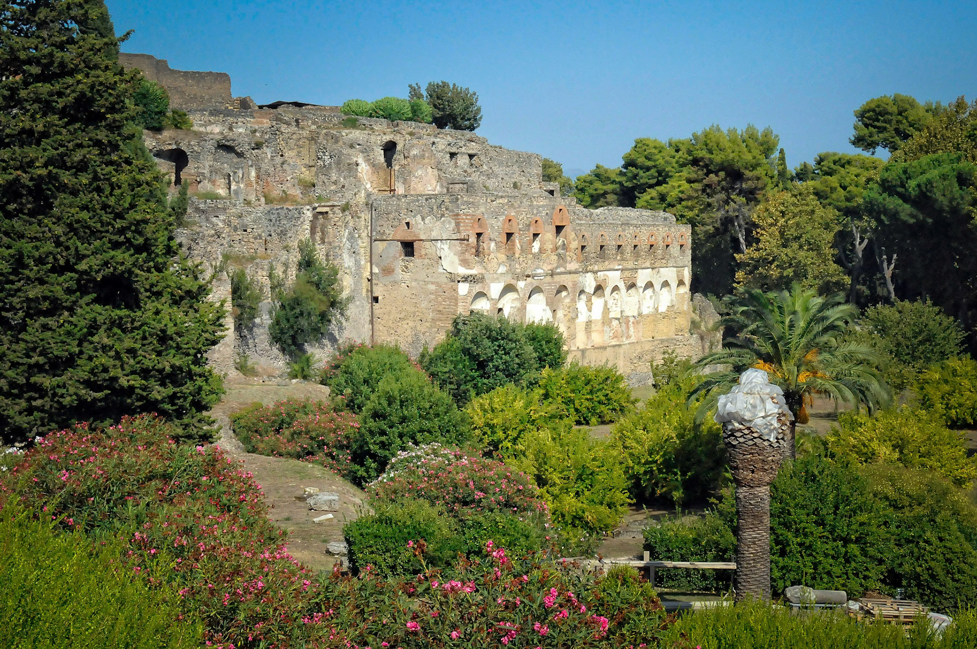 Pompeii, Italy; the ruins