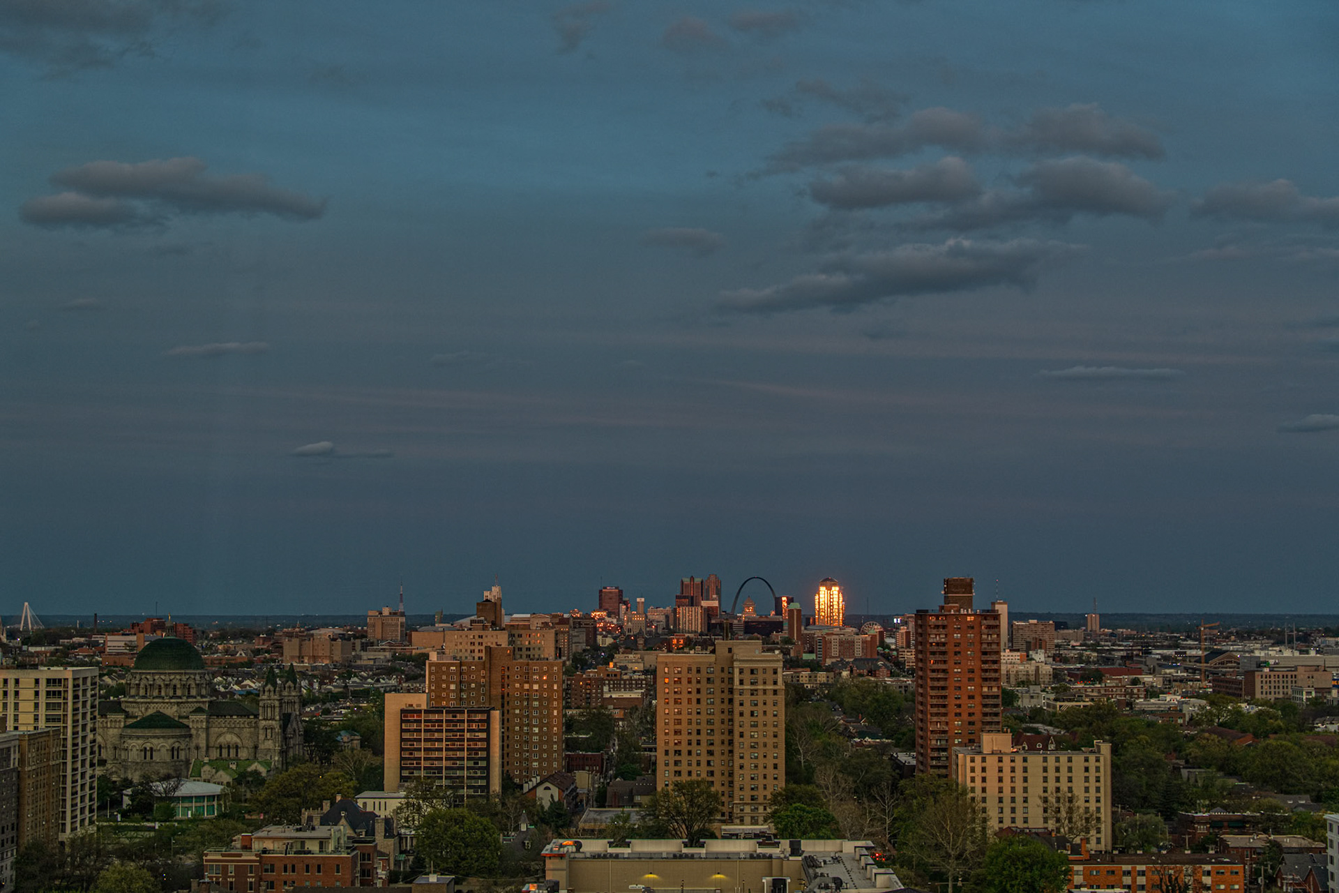 STL Skyline, April
