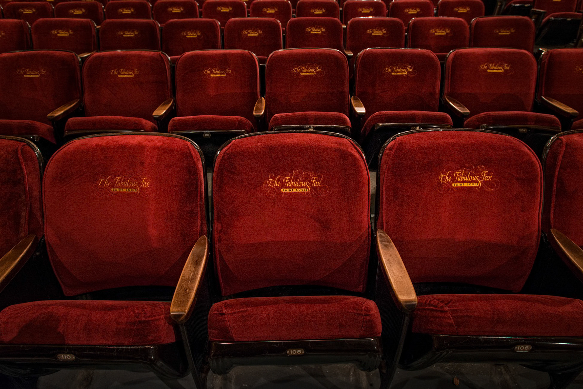 Fabulous Seats at the Fabulous Fox Theater in St Louis - the theater is home to a wide array of entertainment and performances, including Broadway shows and nationally known entertainers.