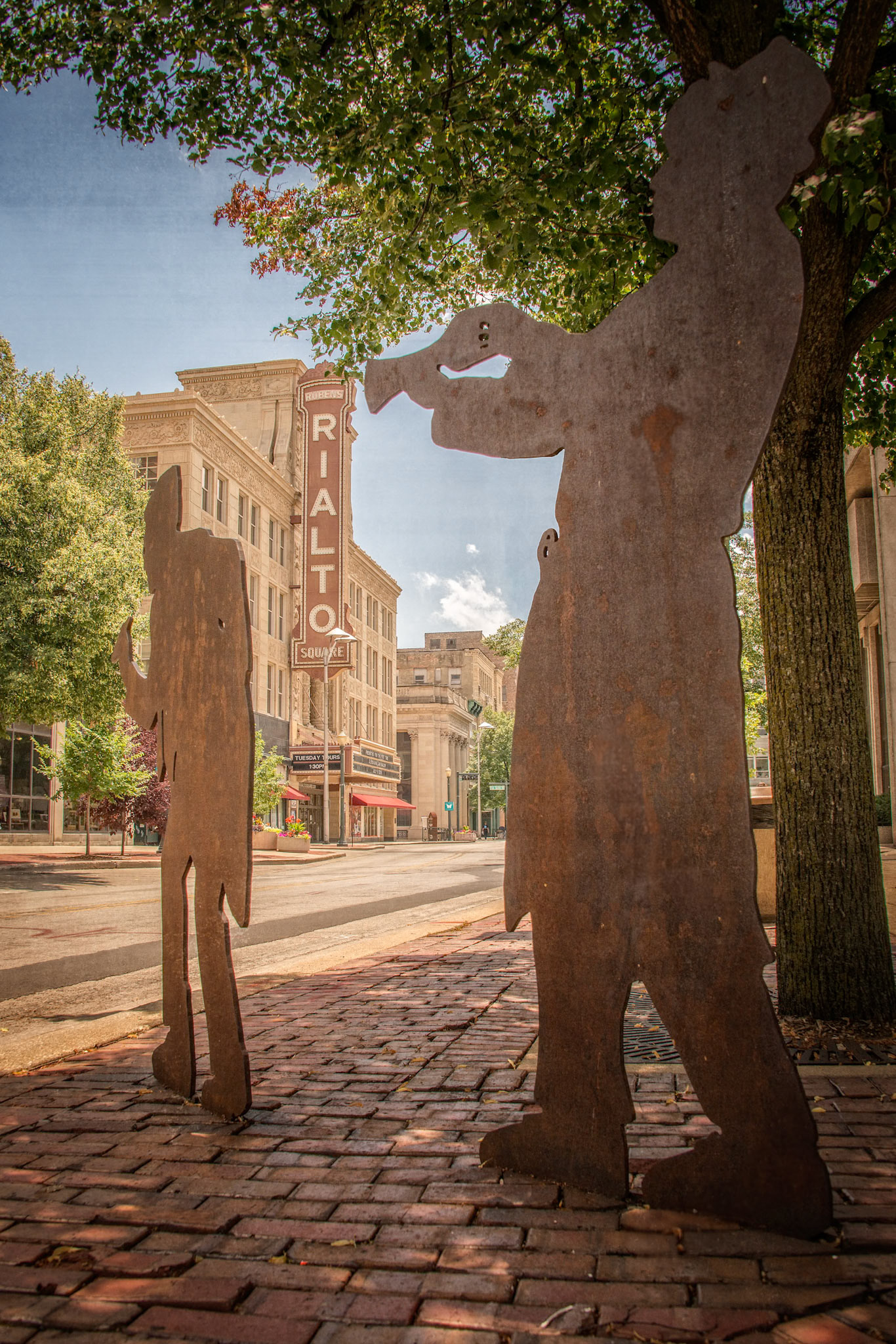 The Rialto, or "Palace for the People" was opened in 1926, at the peak of Joliet, IL's industrial era. The Great Depression arrived shortly afterwards, a time when entertainers helped patrons escape their economic worries.