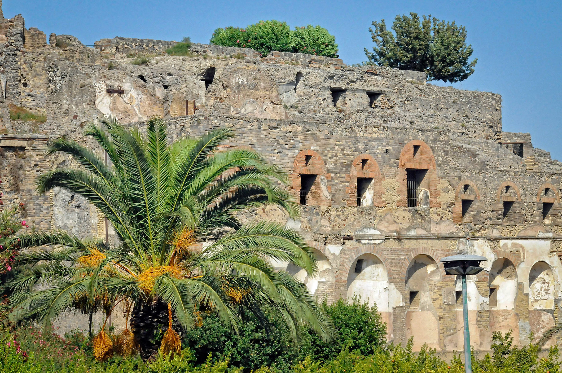Pompeii, Italy; the ruins