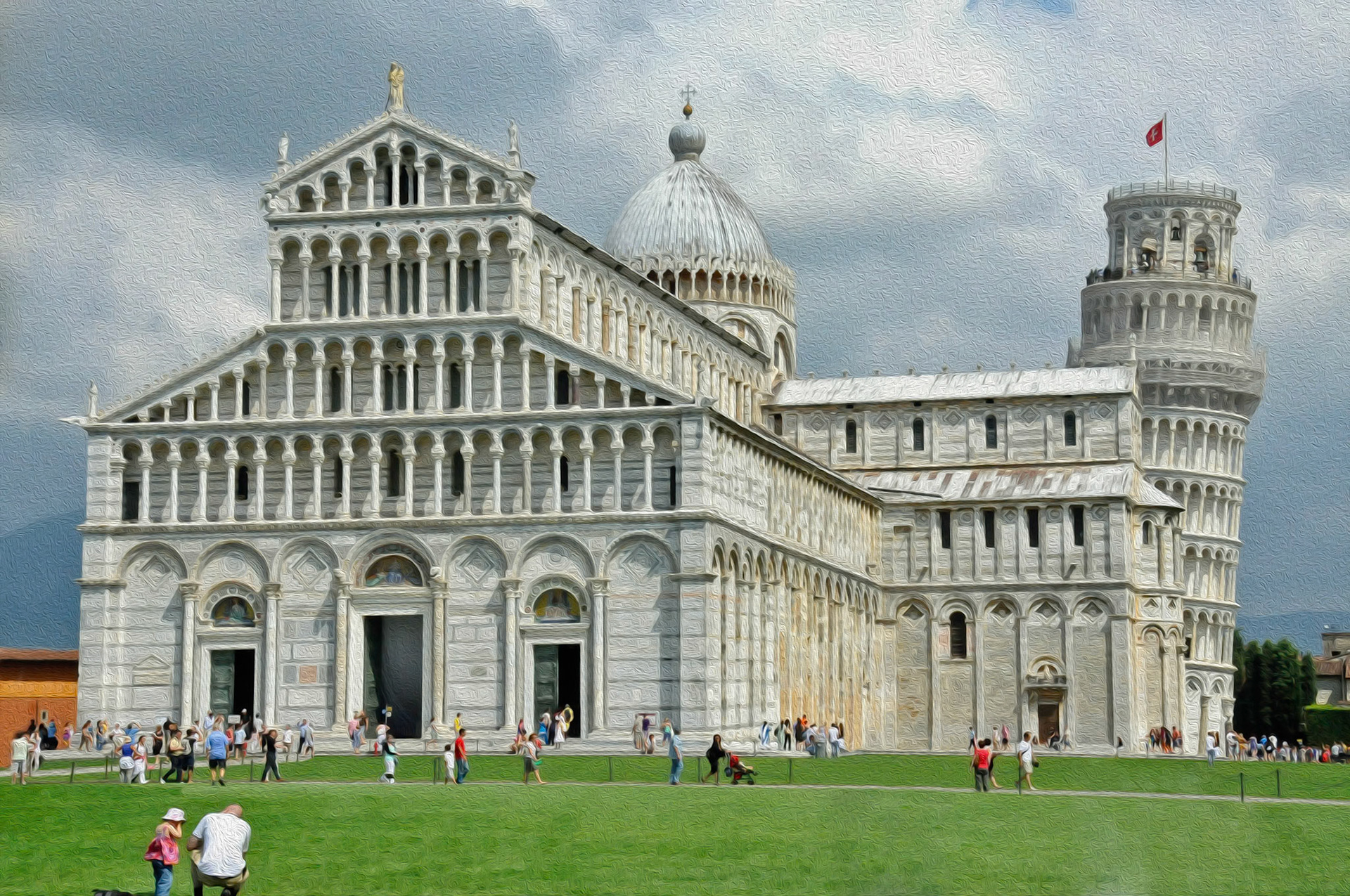 Pisa, Digital Art