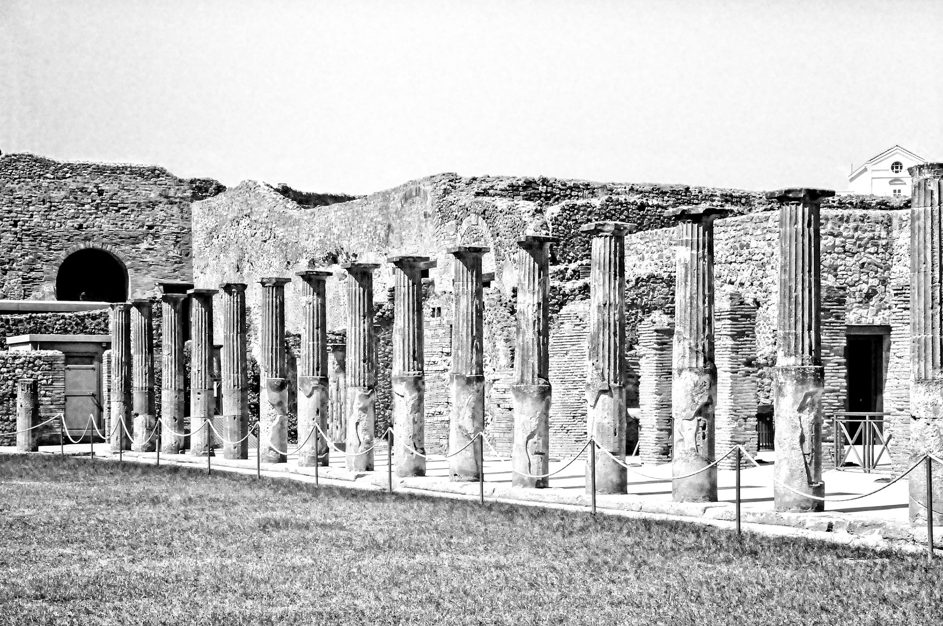 Pompeii, Italy; the ruins
