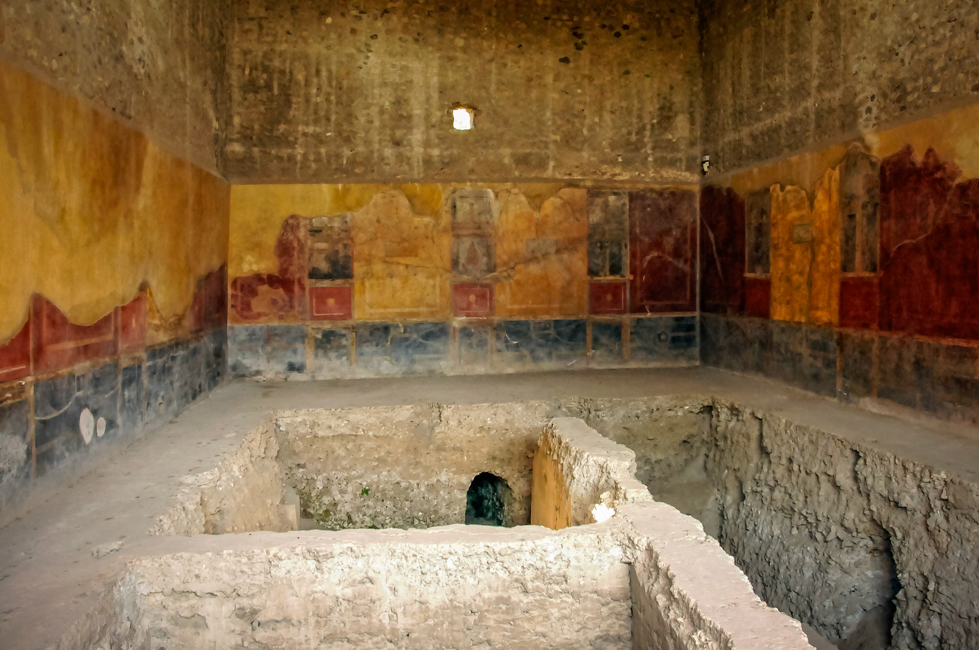 Pompeii, Italy; the ruins