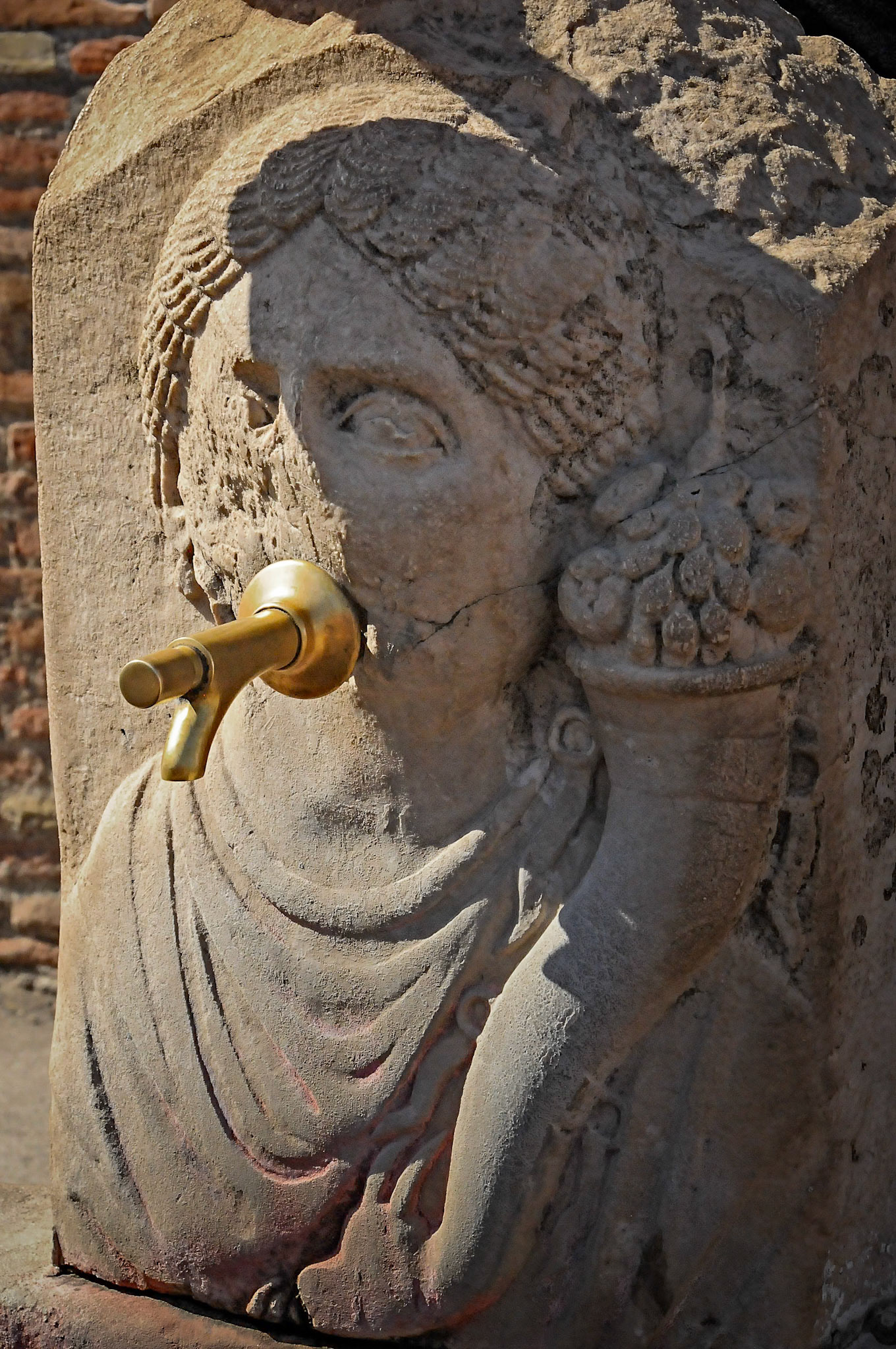 Pompeii, Italy; the ruins
