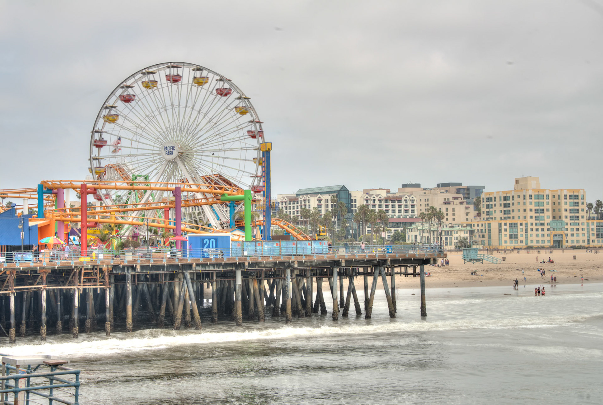 Santa Monica Pier, LA County