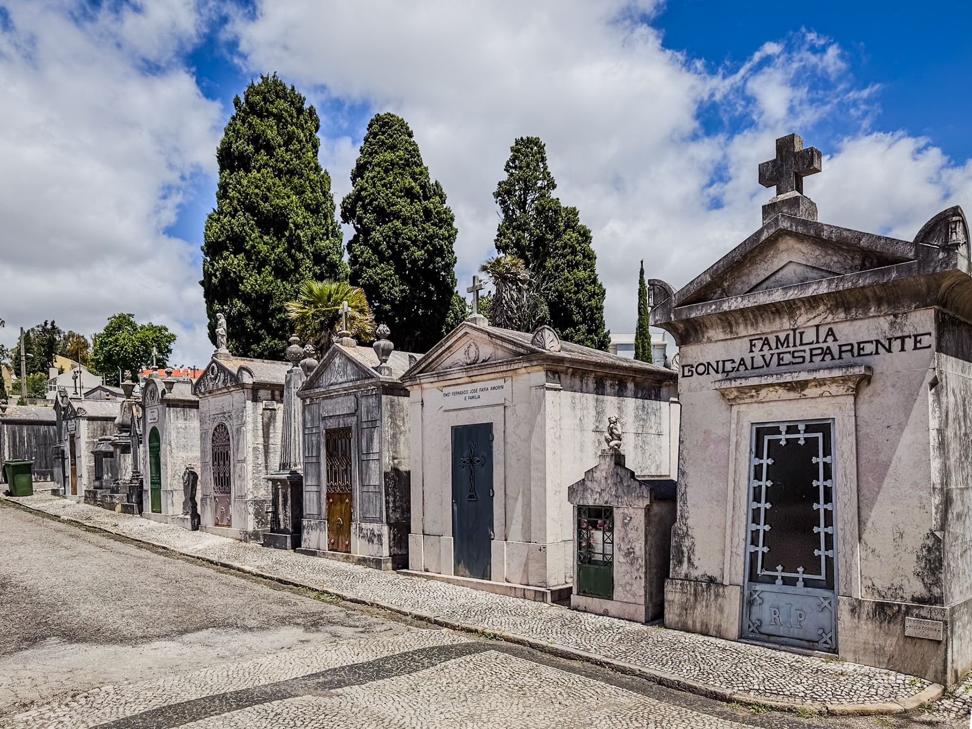 Ajuda Cemetary, installed in 1787 and open to the public in 1849