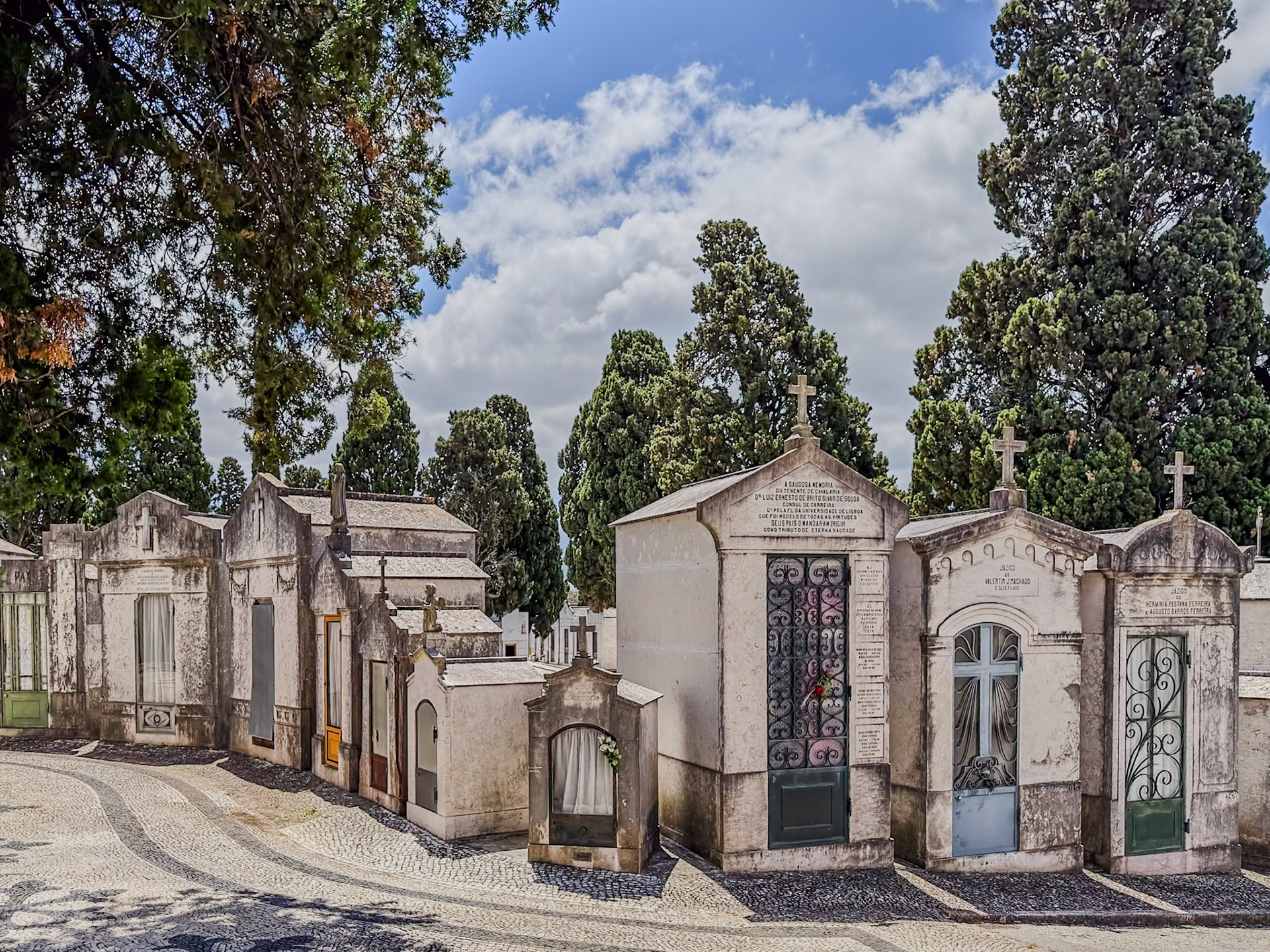 Ajuda Cemetary, installed in 1787 and open to the public in 1849