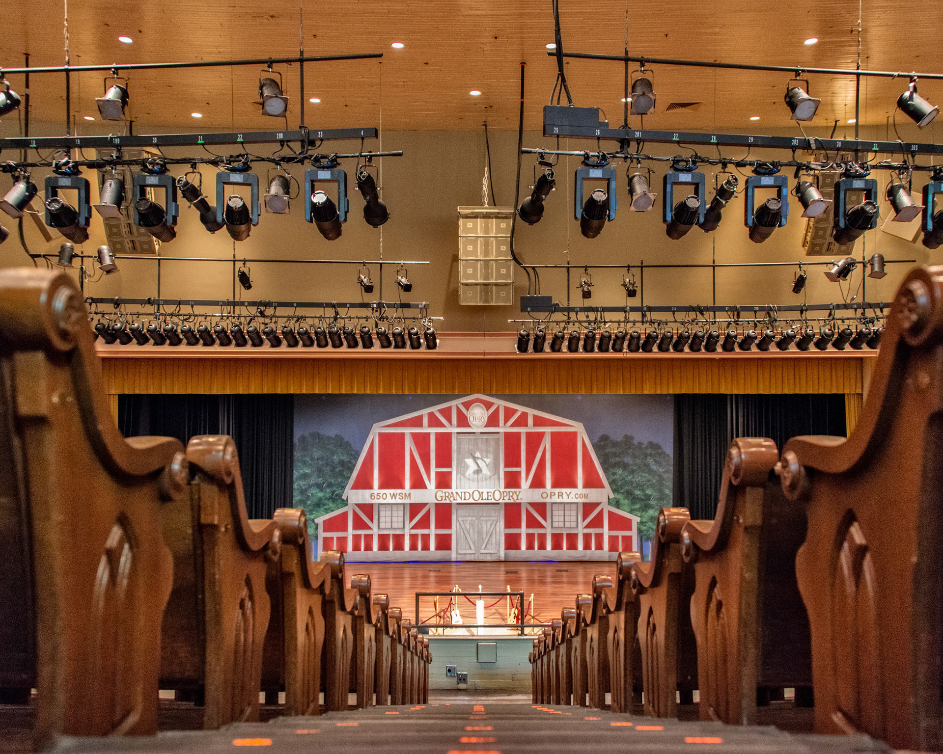 The Ryman Auditorium; former and perhaps the most famous home to The Grand Ole Opry